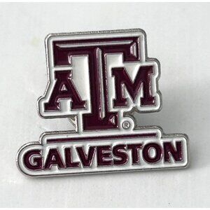 Texas A&M Galveston Logo Lapel Pin University College School